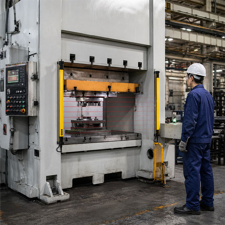 When a Heavy-Machine Light Curtain Is Better Than a General-Purpose Model 2 Heavy-Machine Light Curtain