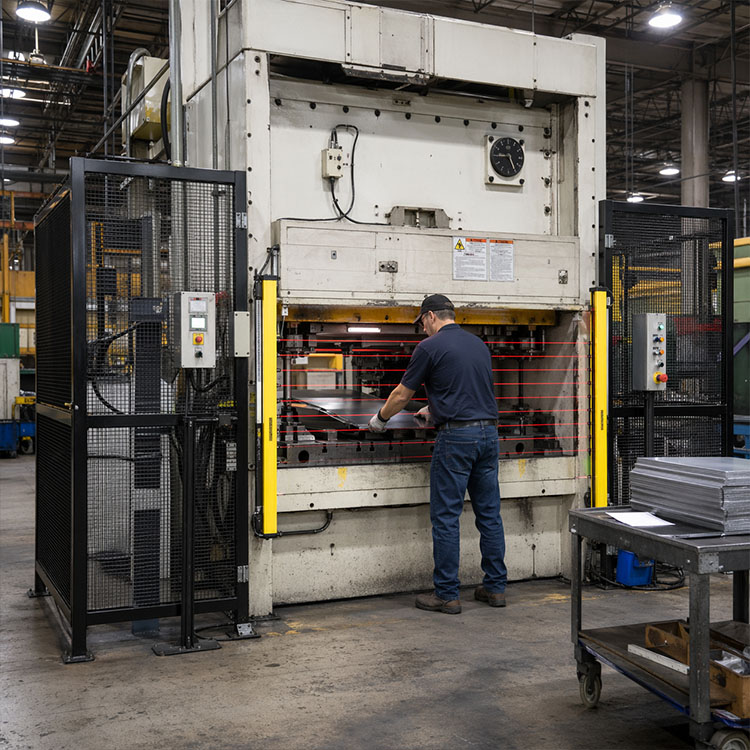 How to Protect Multi-Sided Machine Access Without Overbuilding 1 Multi-Sided Safety Light Curtain