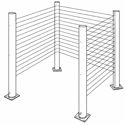 Multi-Sided Access Protection Light Curtain