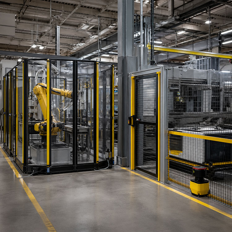 Multi-Sided Access Protection Light Curtain or Multiple Discrete Safety Devices? 1 Multi-Sided Access Protection Light Curtain