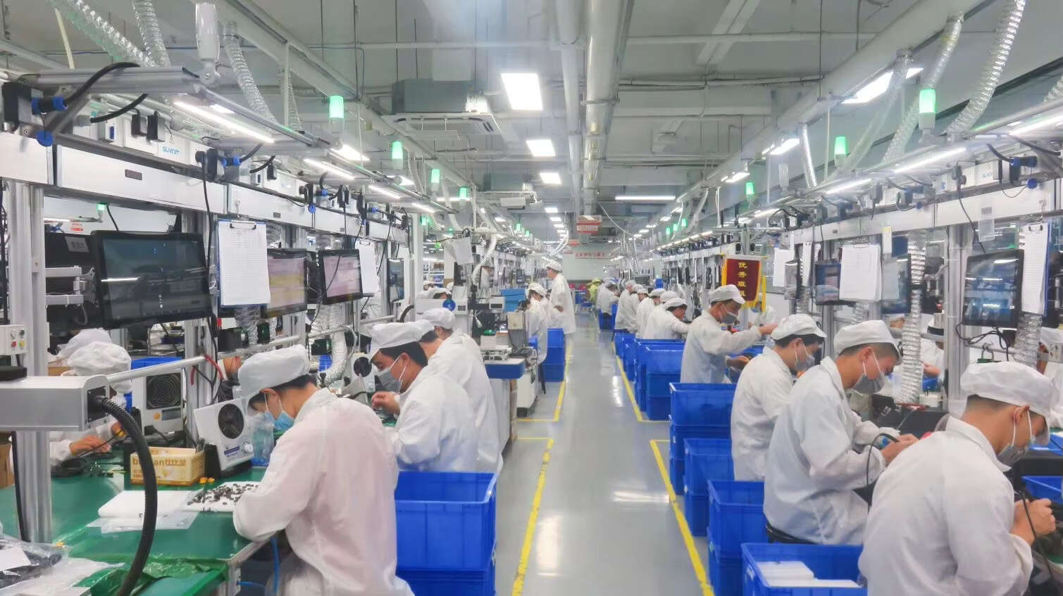 Home 1 Safety Light Curtain Assembly Line