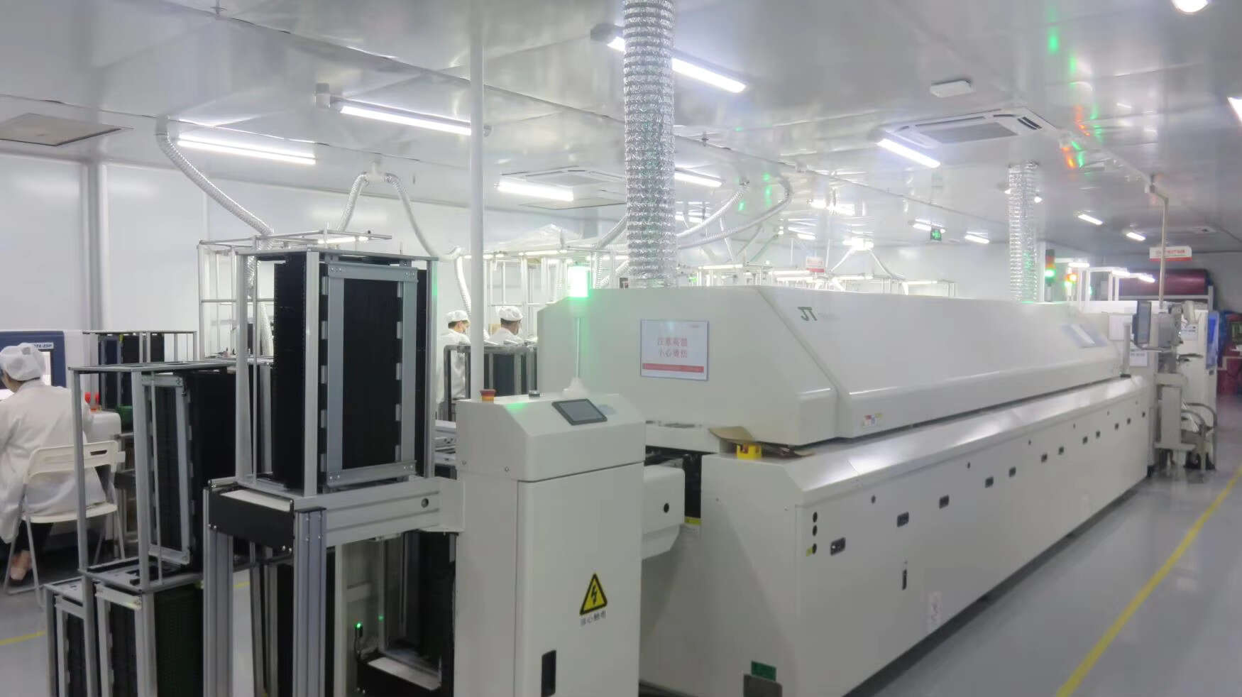 Home 2 Safety Light Curtain Assembly Line