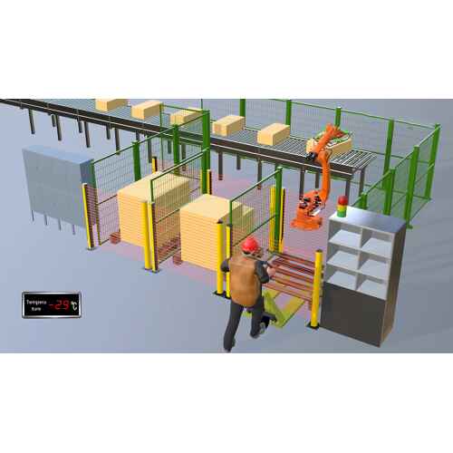 Packaging Automation Revolution Enhance Machine Safety with Safety Light Curtains